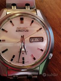 RIBASSO-SEIKO 5 ACTUS SS VINTAGE 6106 8460 DIC1969