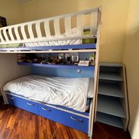 cameretta bambini 2 letti Moretti Compact