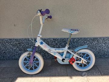 bicicletta bambina Frozen misura 14