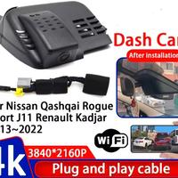 Dash Cam Telecamera wifi RENAULT KADJAR Video 4K