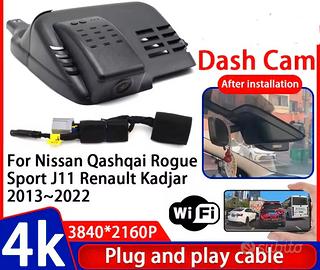 Dash Cam Telecamera wifi RENAULT KADJAR Video 4K