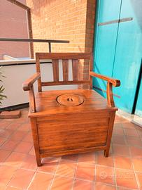 Poltrona in legno