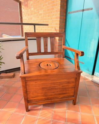 Poltrona in legno