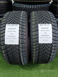 2 GOMME 225 45 17 DUNLOP INV RIF2525