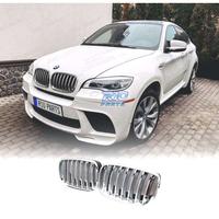 GRIGLIA BMW X5 E70 07-10 X6 E71 72 08-14 CROMO NER