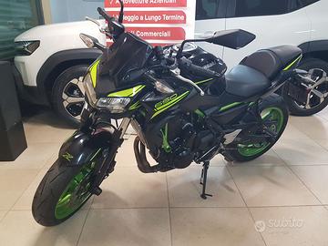 Kawasaki Z 650 35 kw DEPOTENZIATA solo 2.100 KM
