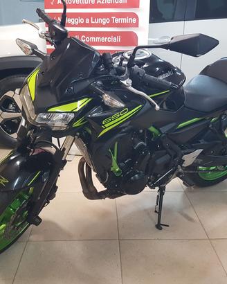 Kawasaki Z 650 35 kw DEPOTENZIATA solo 2.100 KM