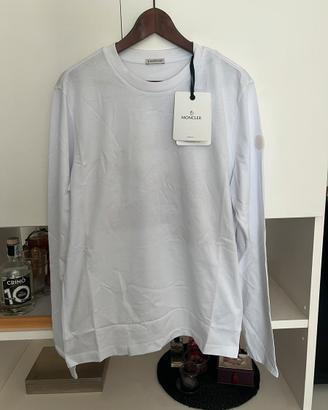 Maglia uomo con stampa posteriore Moncler