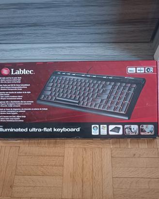 TASTIERA ILLUMINATA ULTRA-FLAT CON USB