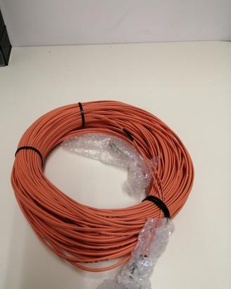 Cavo Fibra Ottica Duplex 50 metri 2x50/125 LSZH