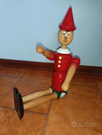 Pinocchio in legno 50 cm