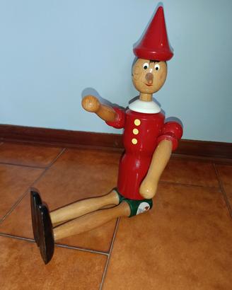 Pinocchio in legno 50 cm