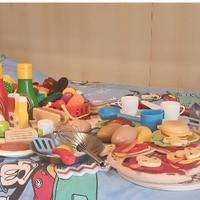 Pentoline varie legno stoffa e plastica