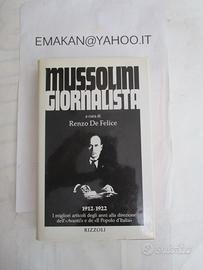MUSSOLINI GIORNALISTA RIZZOLI