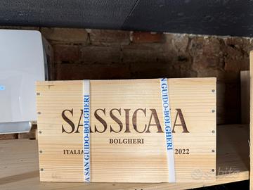 CASSA SASSICAIA 2022 NUOVA SIGILLATA