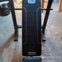 panca reclinabile e squat rack