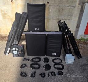 Impianto Audio/Luci x DJ 