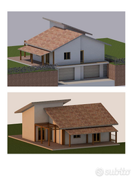 Terreno con progetto per villa