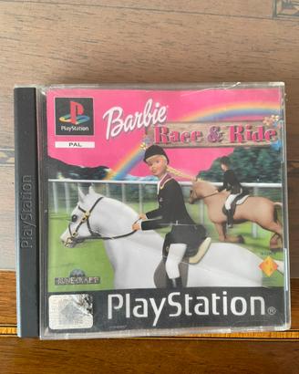 Gioco Ps1 Barbie Race & Ride