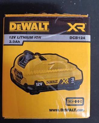 batteria dewalt 12V 3Ah nuova