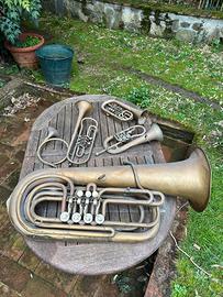 Set di ottoni da arredamento NON FUNZIONANTI