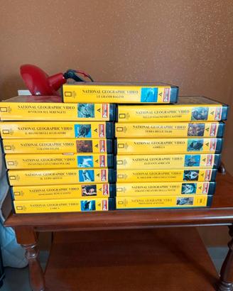 Collezione 15 Vhs National Geographic Video 