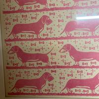 Quadro soggetto cani bassotto