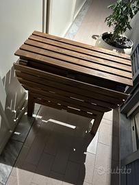 Tavolo in legno esterno