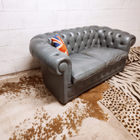 Divano Club Chester Chesterfield grigio inglese