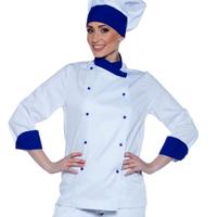 Giacca da cuoca manica lunga