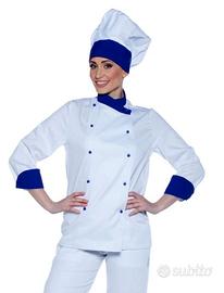 Giacca da cuoca manica lunga
