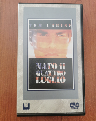 VHS Film "Nato il Quattro luglio" Tom Cruise