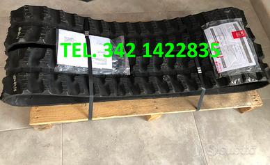 Cingoli in gomma 180x72x34 180x72x37 ricambio