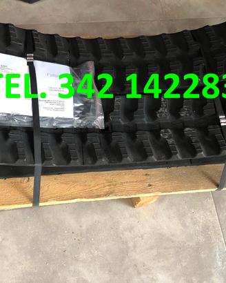 Cingoli in gomma 180x72x34 180x72x37 ricambio