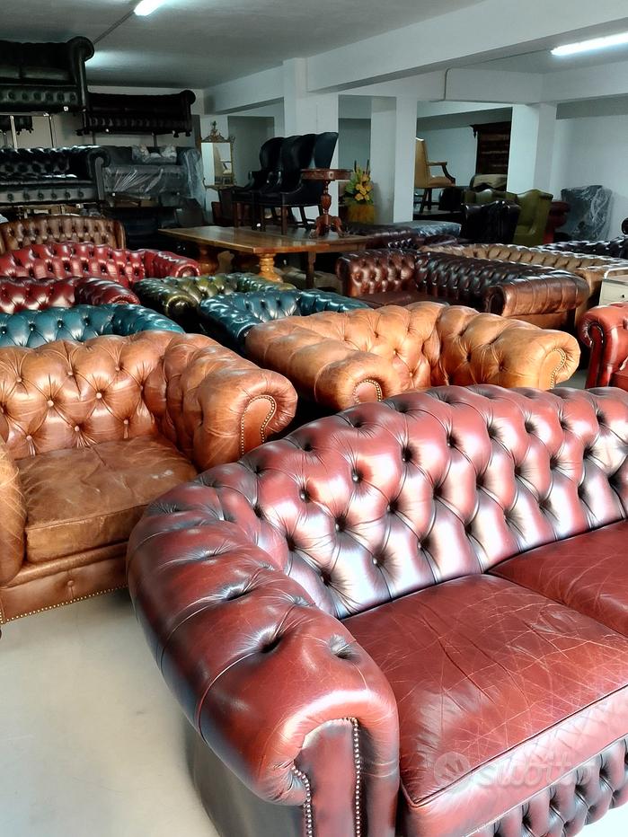 Originale Divano Chesterfield Usato Vendo Divano Chesterfield