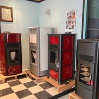 STUFE PALAZZETTI PELLET ARIA E IDRO o LEGNA ARIA