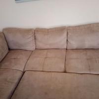 Divano letto angolare con contenitore