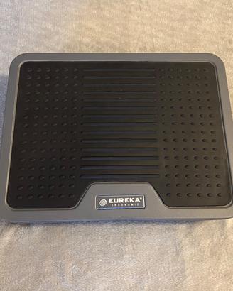 Poggiapiedi regolabile in metallo Eureka Ergonomic