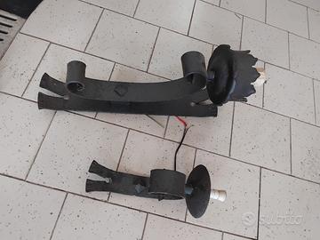 fiaccole e luci a muro artigianali