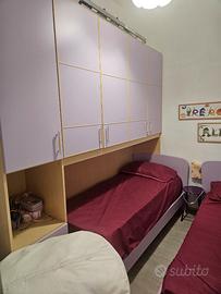 Cameretta bambine con due lettini