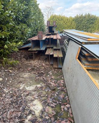 Putrelle per carroponte usate