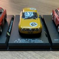 Lotto di 3 ALFA ROMEO in scala 1:43