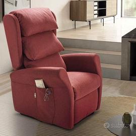 Poltrona "Carol" 2 motori alzapersona. Medicale CE