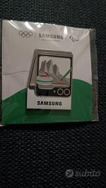 Spilla Samsung Milano Cortina 2026 nuova - Curling
