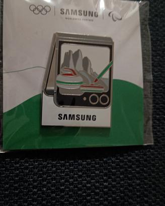 Spilla Samsung Milano Cortina 2026 nuova - Curling
