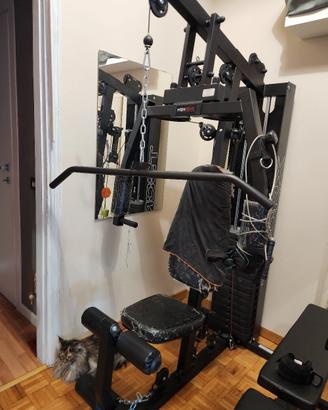 attrezzi multifunzione panca e vogatore