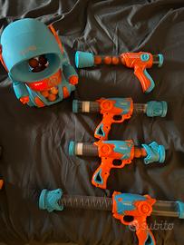 Robot piu pistole a pallini blaster shooting