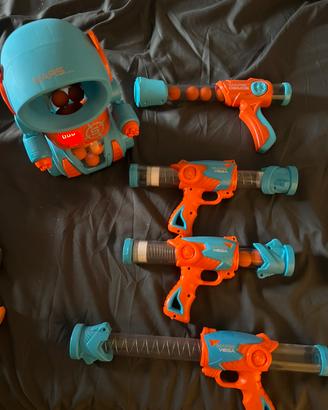 Robot piu pistole a pallini blaster shooting