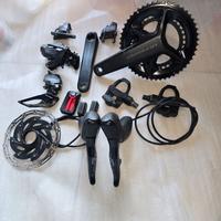 Gruppo sram force 12v con pedivelle ultegra