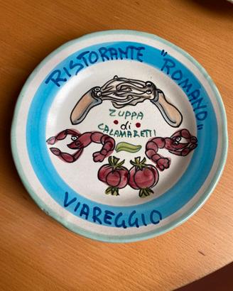 Piatto del buon ricordo Viareggio